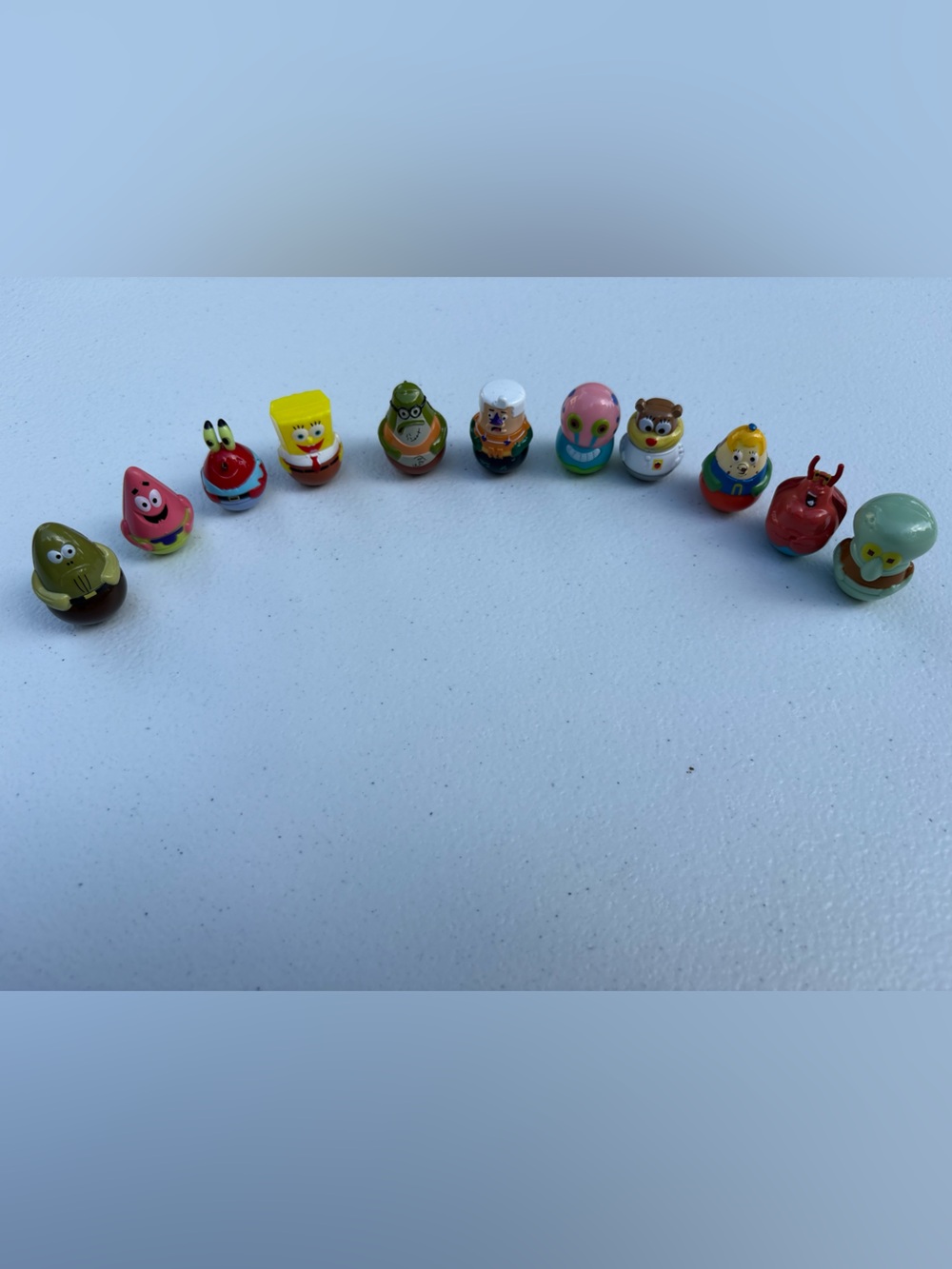 SpongeBob SquarePants Mini Collectible Toy Set weebles